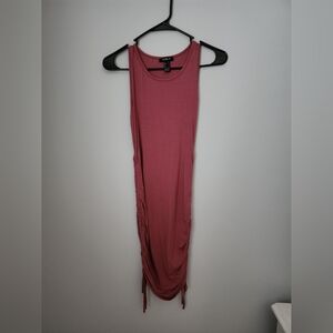 Fitted ruched dress